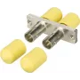 METZ CONNECT 150900D1-I ST adattatore in fibra ottica, metallo non rivestito, multimodale/monomodale