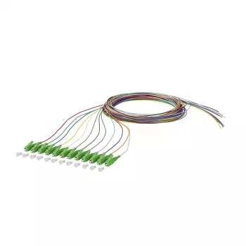 METZ CONNECT OpDAT pigtail LC/APC monomodale OS2 2m LSZH giallo