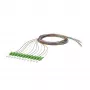 METZ CONNECT OpDAT pigtail LC/APC monomodale OS2 2m LSZH giallo