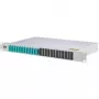 METZ CONNECT 150255BA12-E patch panel in fibra ottica 1U 24 porte LC-duplex OM4 - grigio (RAL 7035)