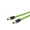 METZ CONNECT M12-M12 8 poli codifica X catena portacavi 10 m