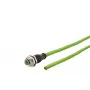 METZ CONNECT M12 codifica D 8 poli connettore maschio collegamento a vite, schermatura 360°, IP67