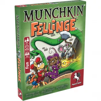 Pegasus Spiele Munchkin Fellinge (Demented Dungeons) espansione gioco di carte