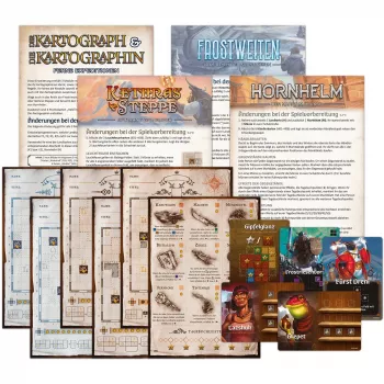 Pegasus Spiele Der Kartograph & Die Kartographin: Ferne Expeditionen espansione