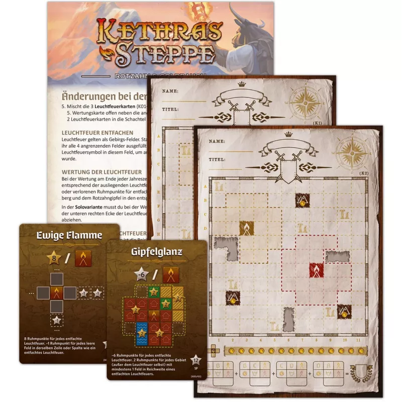 Pegasus Spiele Der Kartograph & Die Kartographin: Ferne Expeditionen espansione