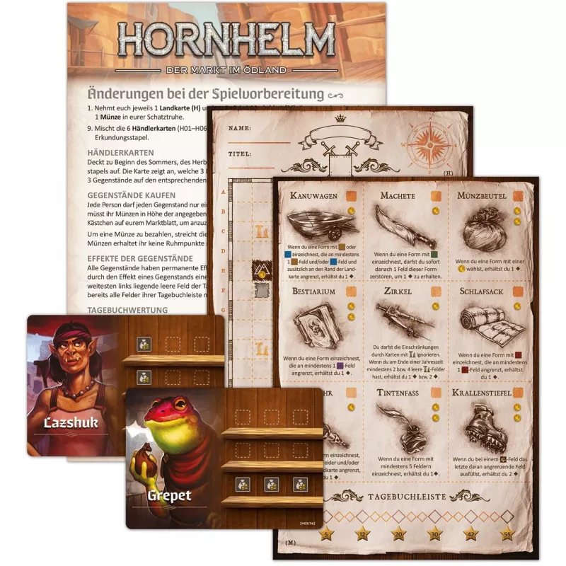 Pegasus Spiele Der Kartograph & Die Kartographin: Ferne Expeditionen espansione