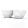 FIFTYEIGHT PRODUCTS set di ciotole piccole 100ml Grinning & Kissing White