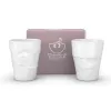 FIFTYEIGHT PRODUCTS Tazza 350ml - Grumpy & Mischievous bianco