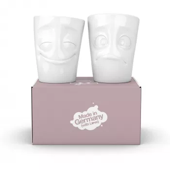 FIFTYEIGHT PRODUCTS FIFTYEIGHT Tazza 350ml - Amused & Bewildered bianco