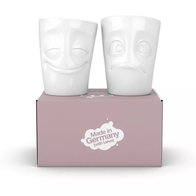 FIFTYEIGHT PRODUCTS FIFTYEIGHT Tazza 350ml - Amused & Bewildered bianco