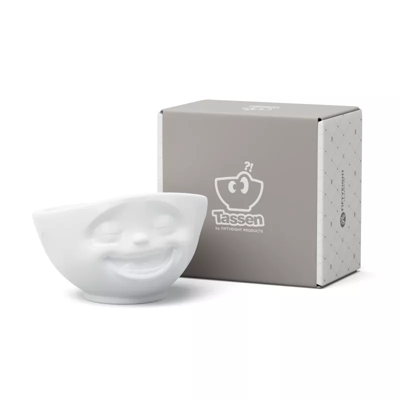 FIFTYEIGHT PRODUCTS Ciotola 500ml - Laughing bianco