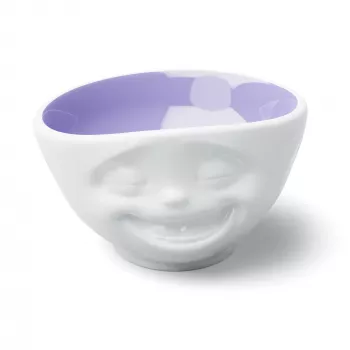 FIFTYEIGHT PRODUCTS Ciotola 500ml - Laughing Face Inside Lavender