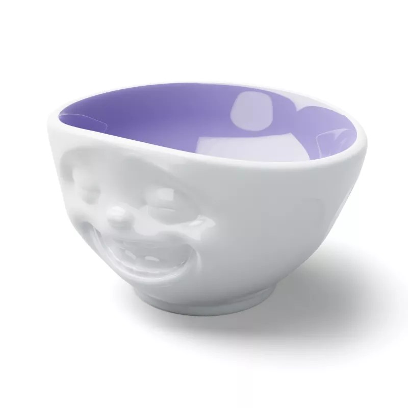 FIFTYEIGHT PRODUCTS Ciotola 500ml - Laughing Face Inside Lavender