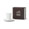 FIFTYEIGHT PRODUCTS Tazzina da espresso con manico 80 ml - Cheerful White
