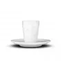 FIFTYEIGHT PRODUCTS Tazza da espresso con manico 80 ml - Lecker White