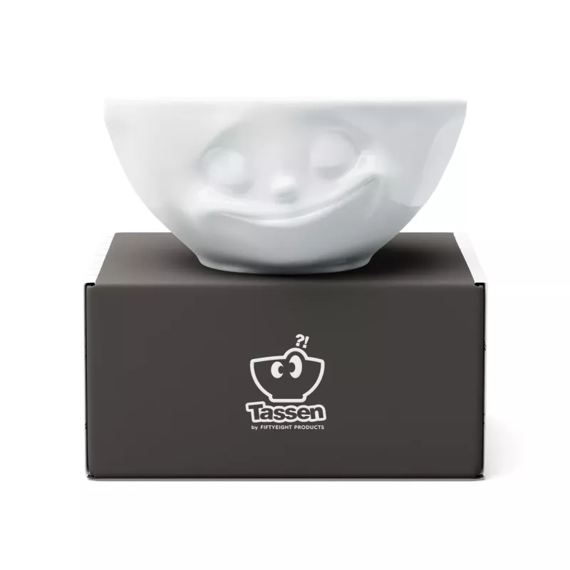 FIFTYEIGHT PRODUCTS Ciotola 350 ml - Happy White