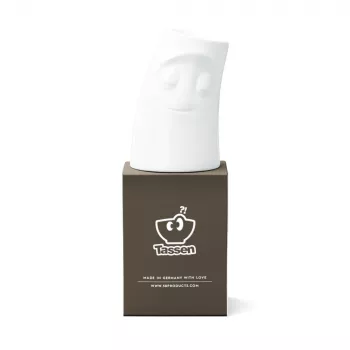FIFTYEIGHT PRODUCTS Kerzenschmusie VERSCHMUST Portacandele grande bianco