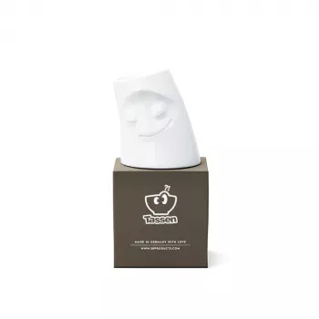 FIFTYEIGHT PRODUCTS FIFTYEIGHT Candle Snuggle CUDDLY Portacandela piccolo bianco