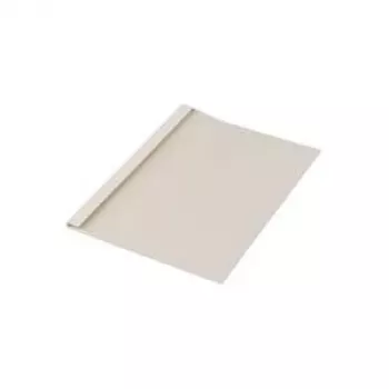 LMG Signaltechnologie BMDLEM-BEIG-R2 cartelle per rilegatura termica, struttura lino, beige, 2 mm, 50 pz