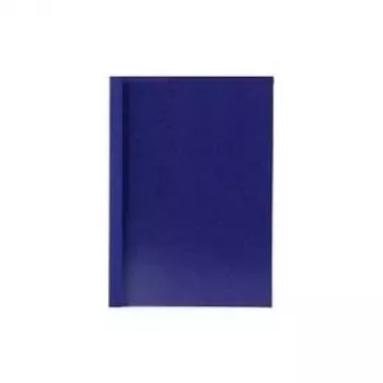 LMG cartelle per rilegatura termica blu confezione da 50 A4 dorso 6 mm copertine per rilegatura termica