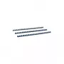 LMG pettine per rilegatura in plastica 12 mm blu (BRP120-BL) - 100 pezzi