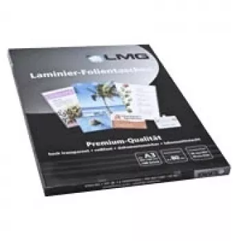 LMG pellicole per plastificazione A3 lucide 80 micron confezione da 100