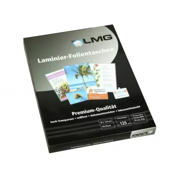 LMG pellicole per plastificazione lucide per formato piccolo 100 pezzi