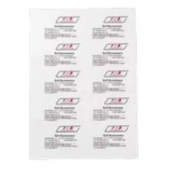 LMG Signaltechnologie carta sintetica poliestere stampabile DIN A4 140 micron 100 fogli
