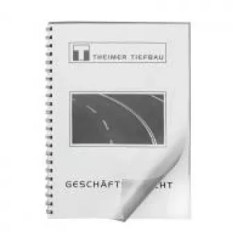 LMG Signaltechnologie 100 cartelle rilegate trasparenti A4 (UMT020M)