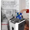 LMG AUTO180P4 distruggidocumenti a taglio incrociato, P-4, 10 fogli, 18 L, nero