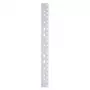 LMG Signaltechnologie 100 strisce di rilegatura per rilegatrice in plastica, trasparenti, a 2 denti, A4