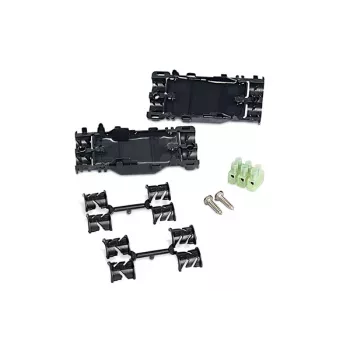 HellermannTyton MB4A supporto per fascette - nero - poliammide 6.6 - 44x24 mm - fissaggio a vite - 1 pz.