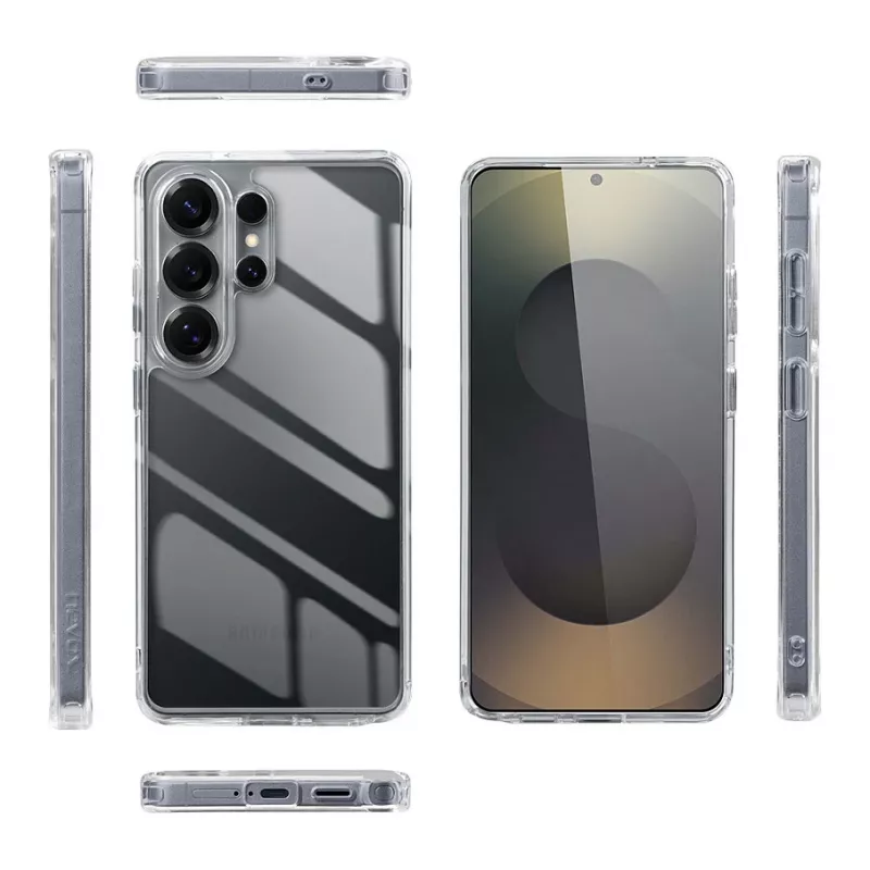 Nevox StyleShell SHOCKFlex Custodia protettiva per Samsung Galaxy S26 Ultra, trasparente (2585)