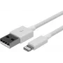 SHIVERPEAKS Flexline Cavo USB di ricarica e sincronizzazione, USB-A su 8-Pin, 2.0, ABS, bianco, 0,1 m (FL31-12044)