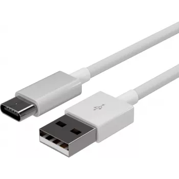 ShiverPeaks Flexline Cavo USB di ricarica e sincronizzazione, USB-A su USB-C, 2.0, ABS, bianco, 1,0 m (FL31-13041)