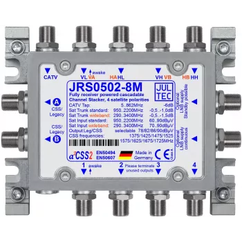 JULTEC JRS0502-8M multiswitch a cavo singolo 5/2/8 UB