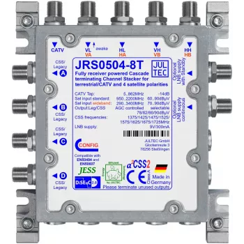 JULTEC JRS0504-8T multiswitch a cavo singolo 5/4/8 UB
