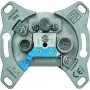 JULTEC JAD318TRS presa passante per antenna, 3 fori, 18 dB, disaccoppiata a diodi, SAT/TV/Radio, da incasso