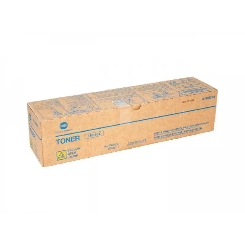 Konica Minolta TN616Y cartuccia toner originale giallo (alta capacità)