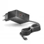 PURELINK Vuelogic caricabatterie USB-C/USB-A GaN 3 porte 100W PD nero