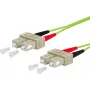 Metz Connect OpDAT cavo patch in fibra ottica SC duplex a SC duplex OM5 10 m