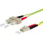 METZ CONNECT OpDAT cavo patch SC duplex/LC duplex OM5 2 m