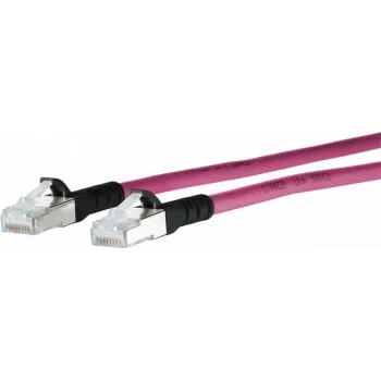 METZ CONNECT Cavo patch Cat.6A 1308455002-E, viola, 5 m