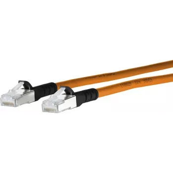METZ CONNECT 130845A001-E cavo di rete 10 m Cat6a SF/UTP (S-FTP) RJ45 arancione