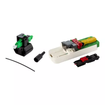METZ CONNECT LC-OS2 cavo patch in fibra ottica simplex, 2 m, verde, confezione da 20