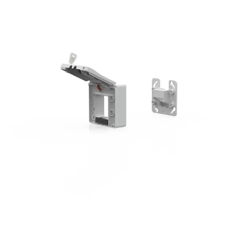 METZ CONNECT scatola da incasso IP44 2 porte per modulo MC grigio - accessorio per rete