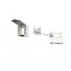 METZ CONNECT scatola da incasso IP44 2 porte non equipaggiata per modulo MC bianco puro