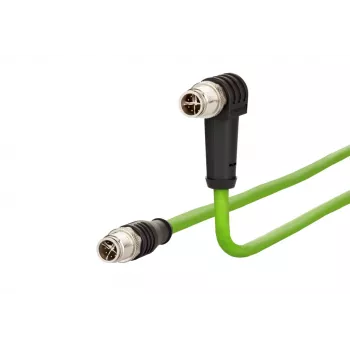METZ CONNECT cavo di collegamento 10,0 m connettore maschio M12 8 poli 45° angolare