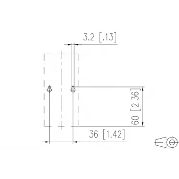 METZ CONNECT 130861-0202KE presa a parete in fibra ottica LC duplex OM4 2 porte bianco