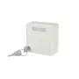 METZ CONNECT 1309471002KI scatola da incasso con coperchio a ribalta e serratura, bianco puro